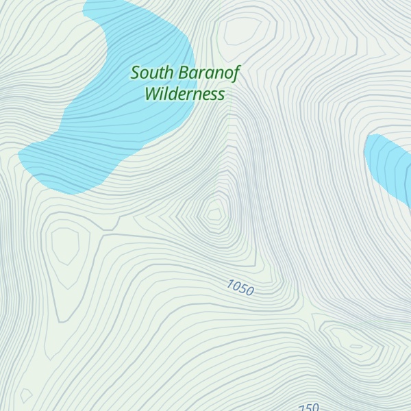 Map of Mount Radamaker