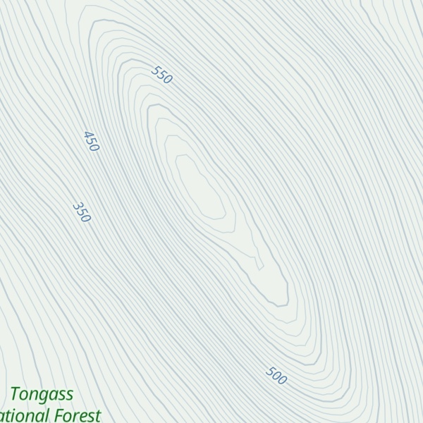 Map of Lone Mountain