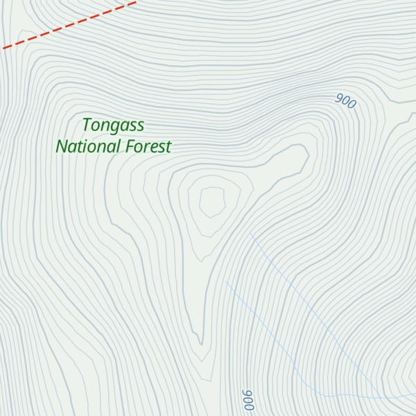 Map of Robert Barron Peak