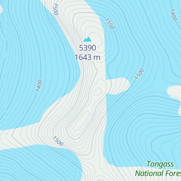 Map of Mt. Lacey (5328)