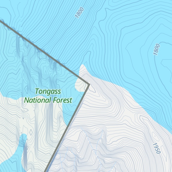 Map of Boundary Peak 108