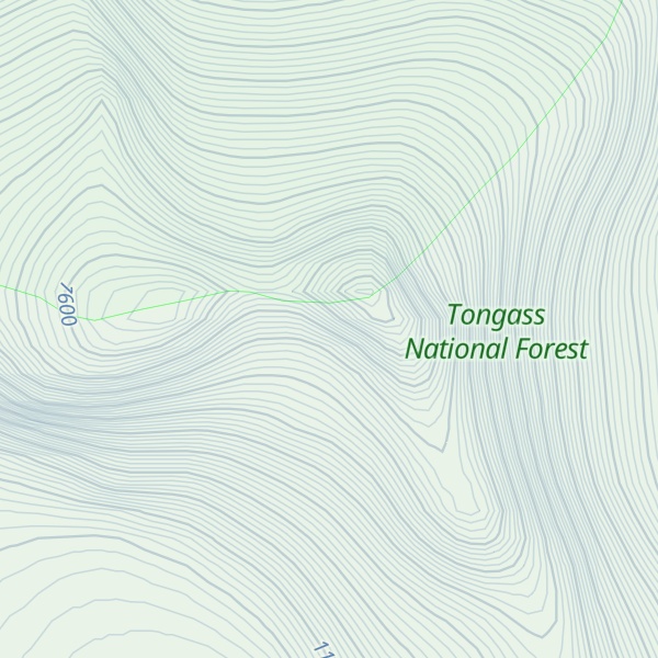 Map of Mount Young