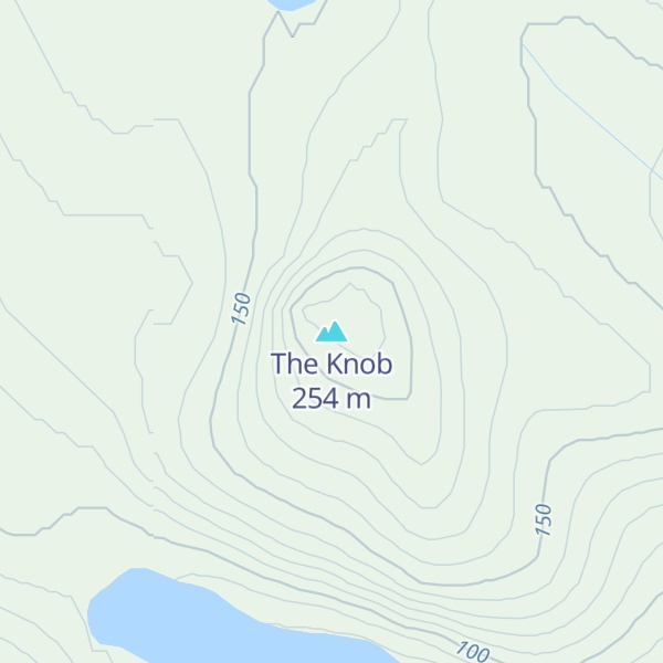Map of The Knob