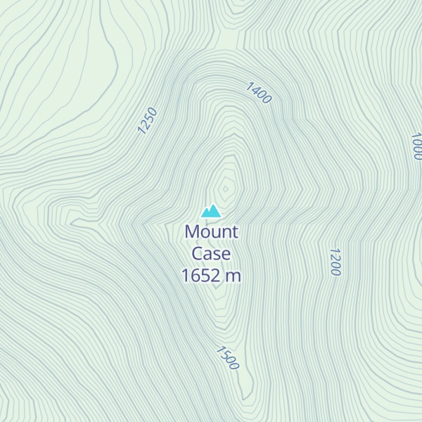 Map of Mount Case