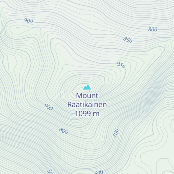 Map of Mount Raatikainen