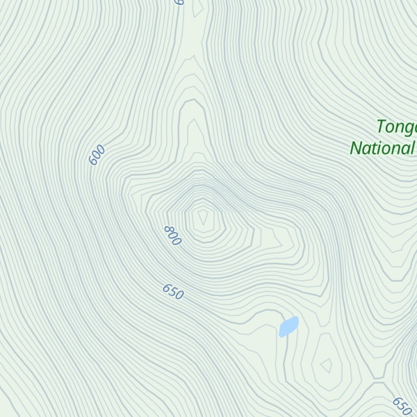 Map of Mount Hill