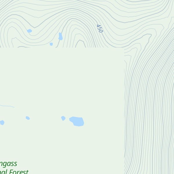 Map of Bingham Peak