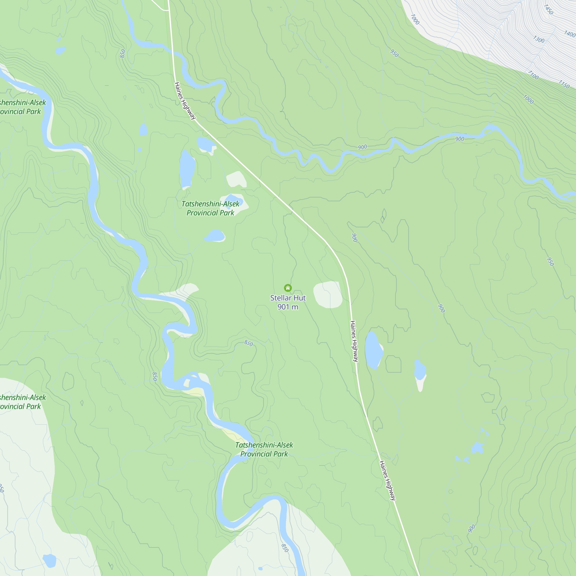 Stellar Hut map