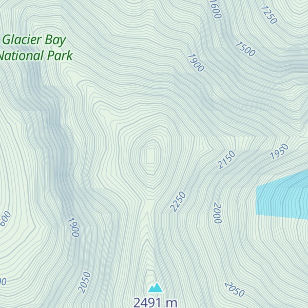 Map of Mount Abbe