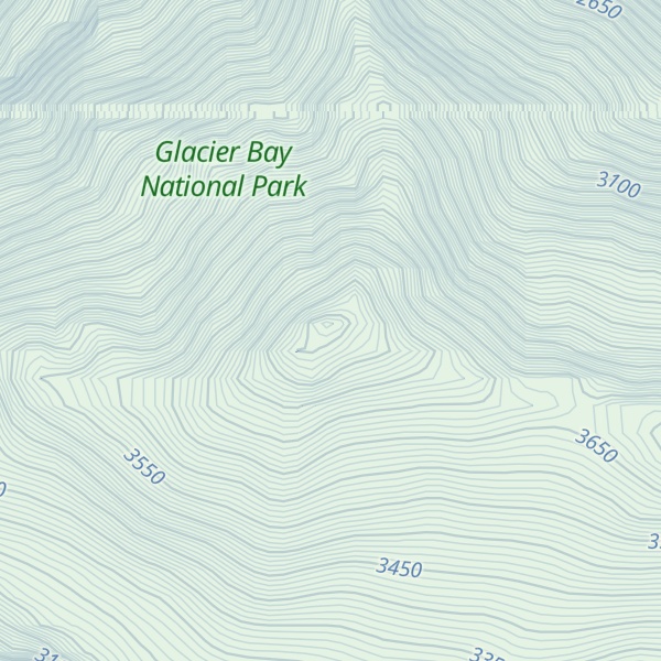 Map of Mount Crillon