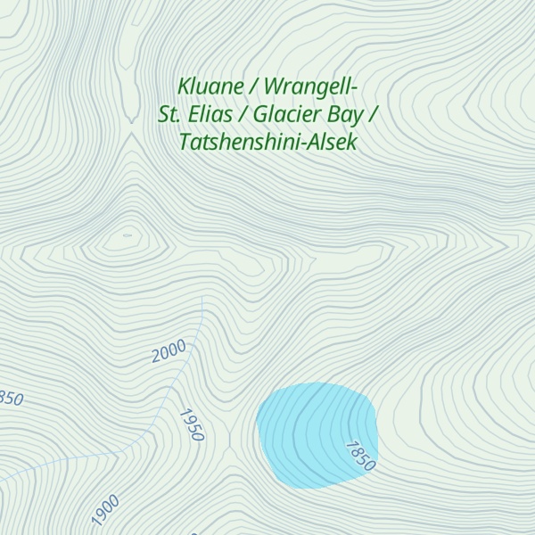 Map of Dalton Range