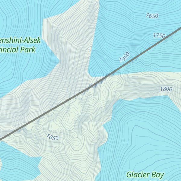 Map of Mount Forde
