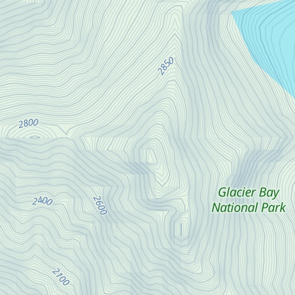 Map of Mount Orville