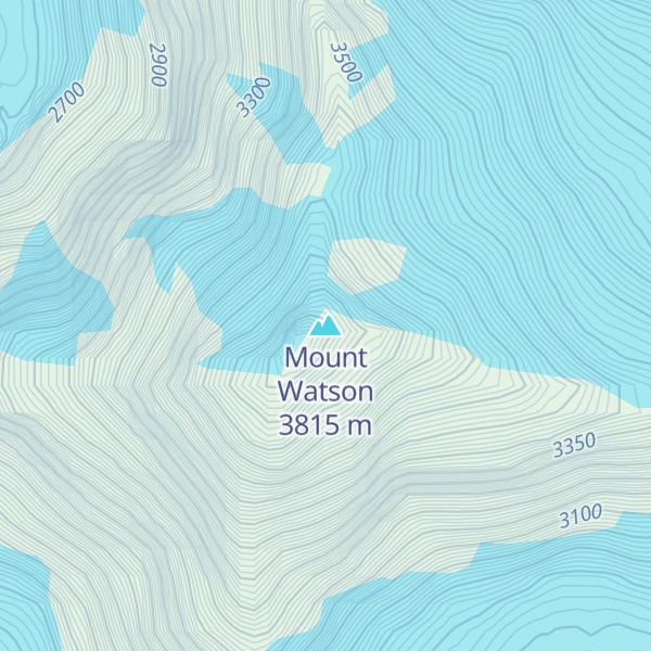 Map of Mount Watson
