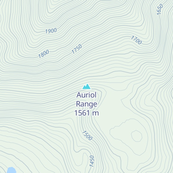 Map of Auriol Range