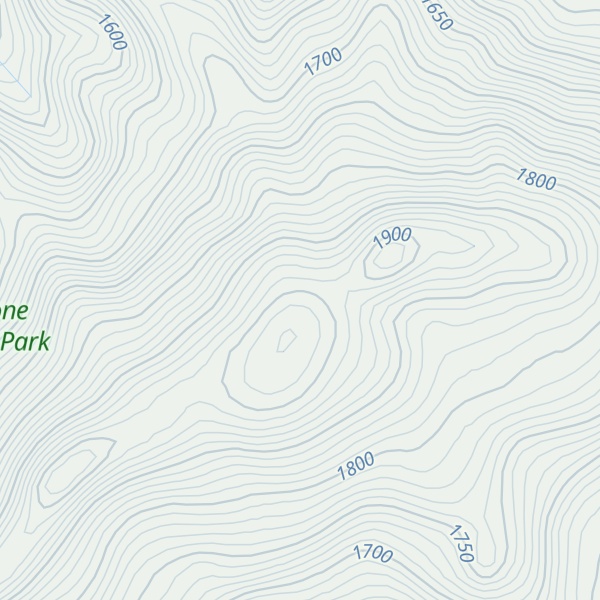 Map of Mount Chester Henderson