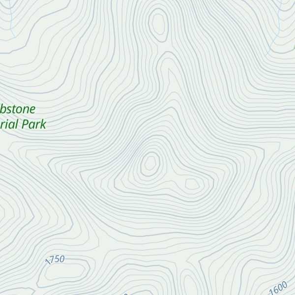 Map of Mount Adney