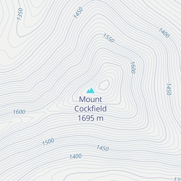Map of Mount Cockfield