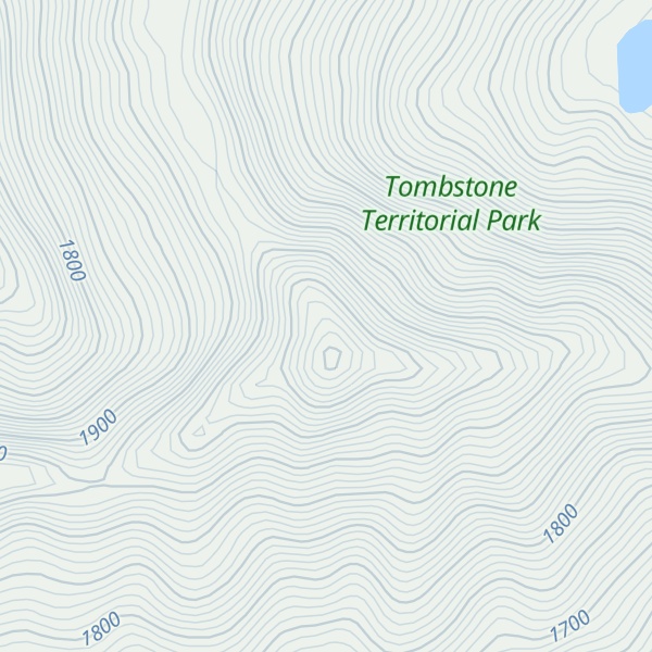 Map of Blackstone Mountain