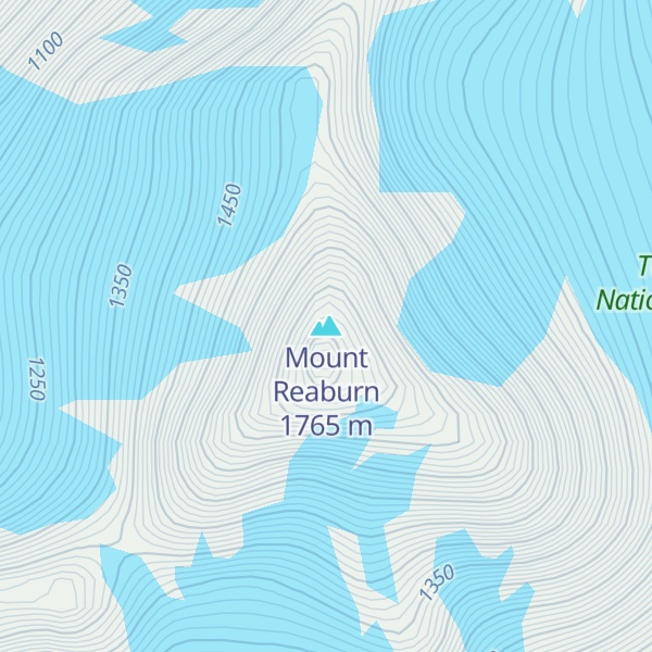 Map of Mount Reaburn