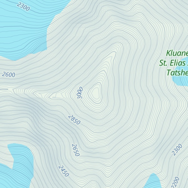 Map of Ulu Mountain
