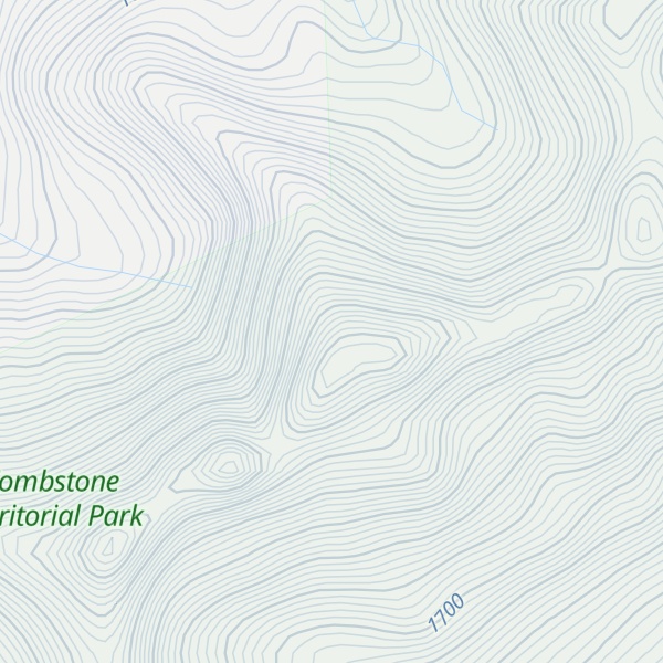 Map of Mount Brenner