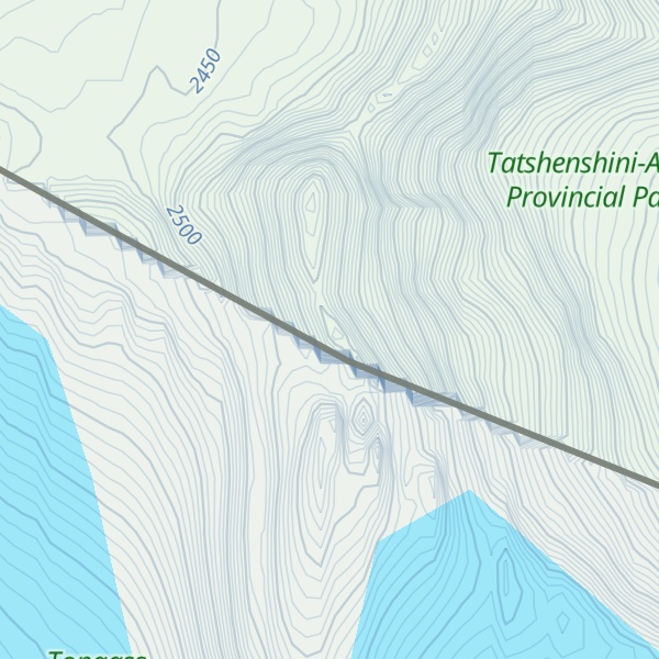 Map of Mount Aylesworth