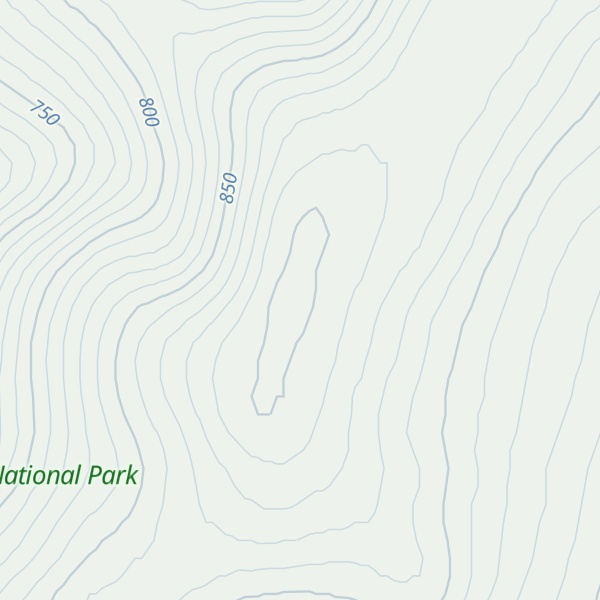 Map of Mount Sedgwick