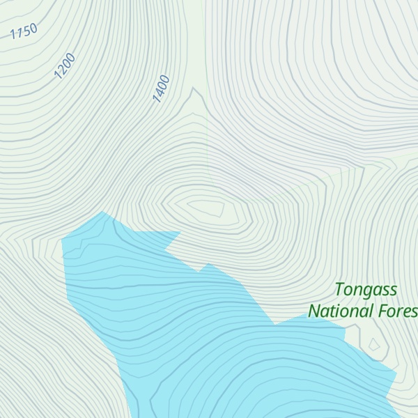 Map of Mount Pinta