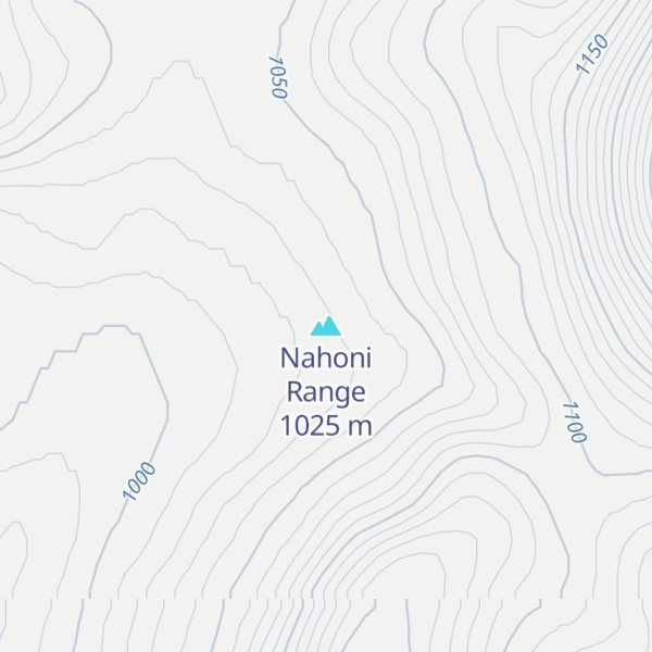 Map of Nahoni Range