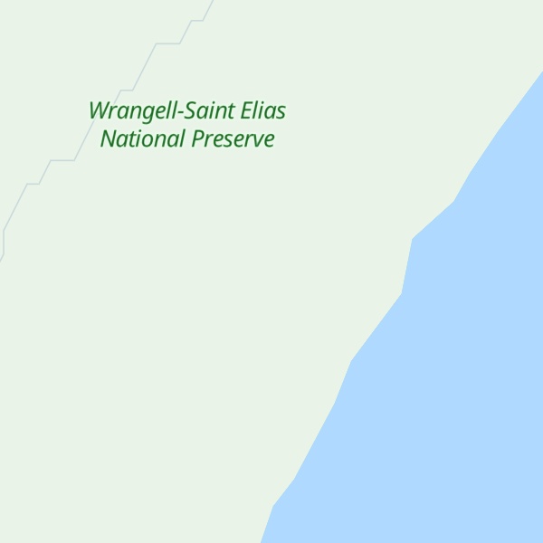 Map of Esker Stream Cabin