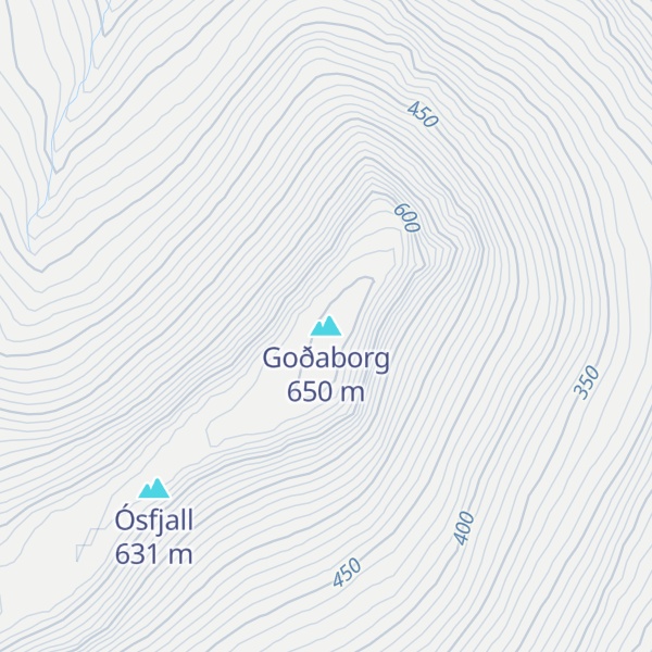Map of Goðaborg