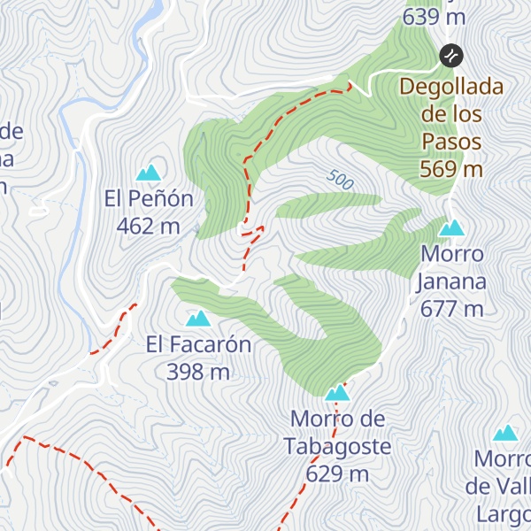 Map of Aula de la Naturaleza de Parra Medina