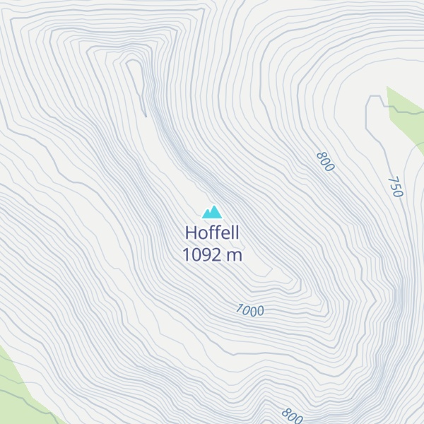 Map of Hoffell