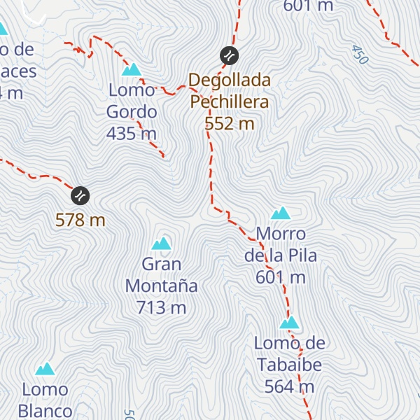 Map of Morro Jorjado