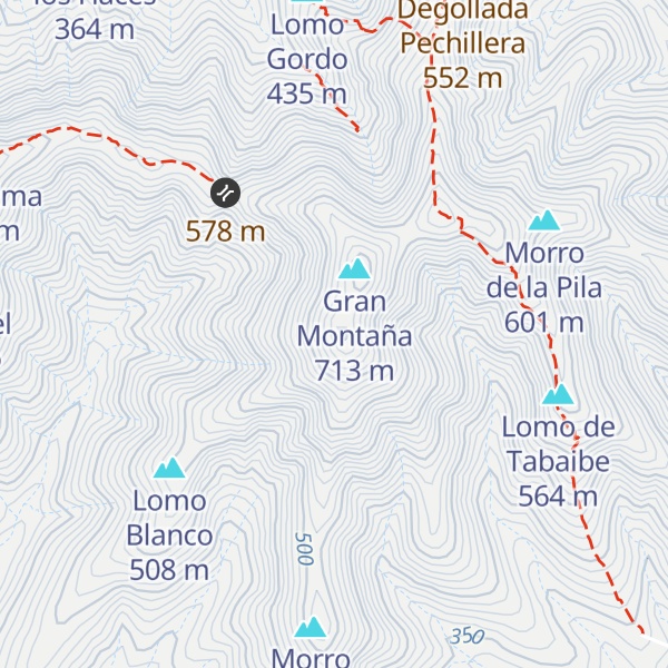 Map of Morro de Izcado