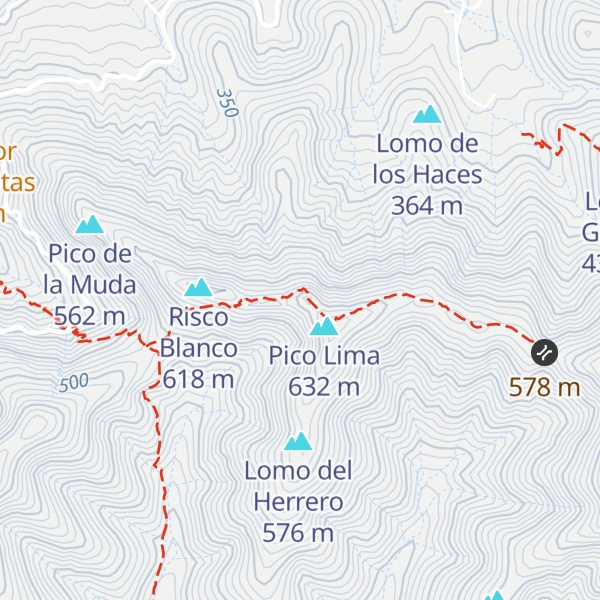 Map of Risco del Carnicero