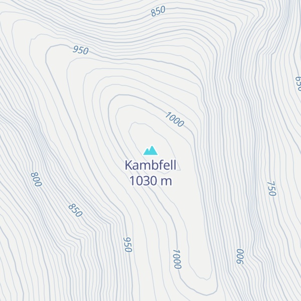 Map of Kambfell