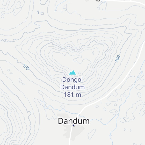 Map of Dongol Dandum