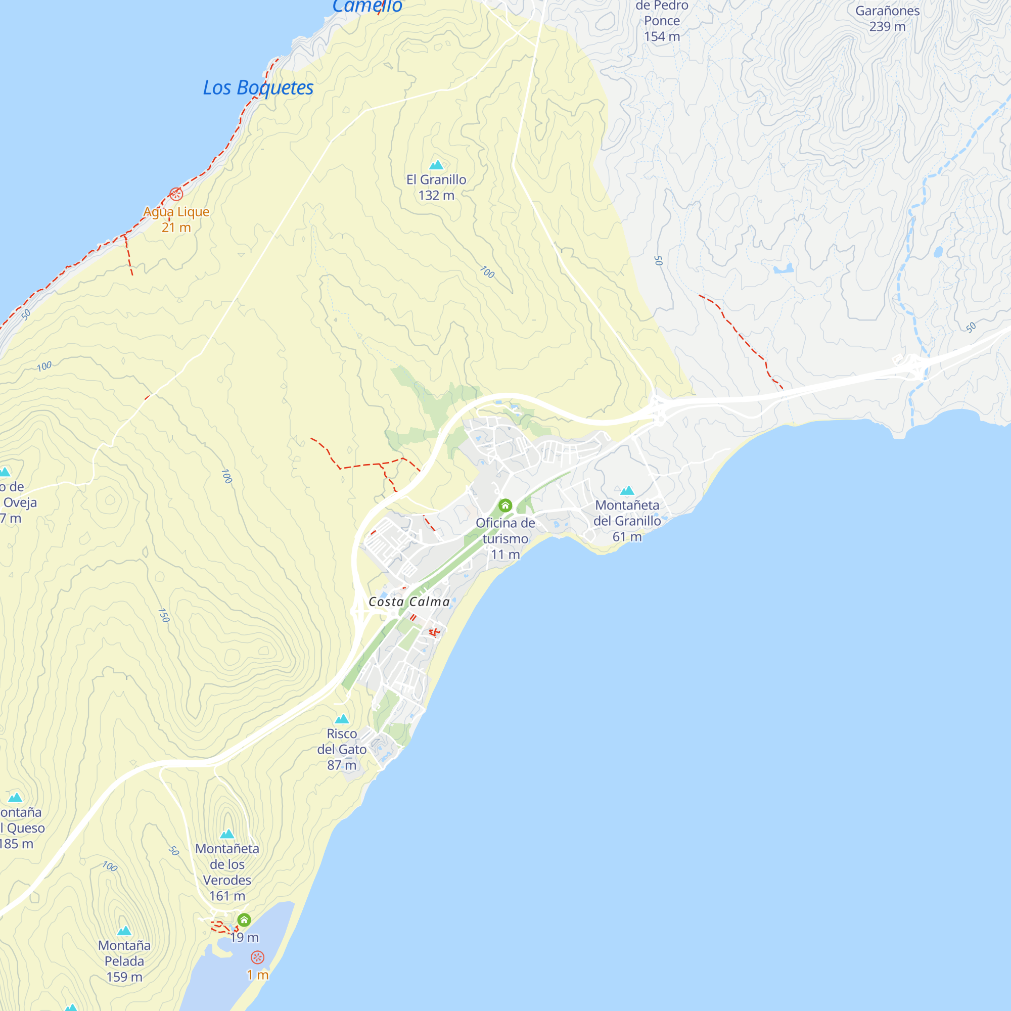 Oficina de turismo map