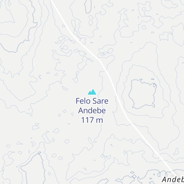Map of Felo Sare Andebe