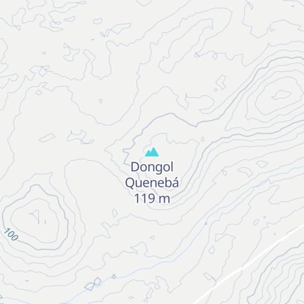Map of Dongol Quenebá