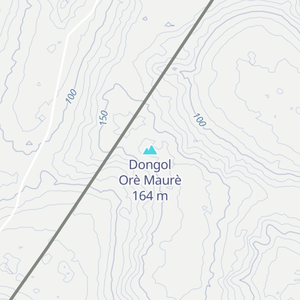 Map of Dongol Orè Maurè