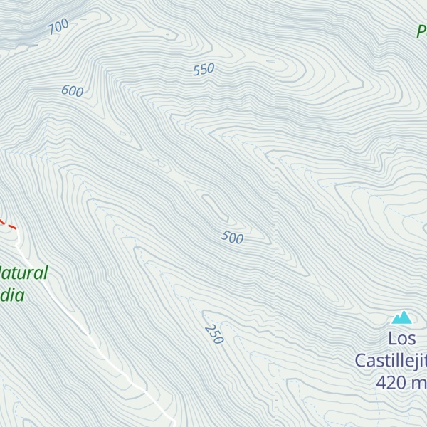 Map of Castillejo Alto