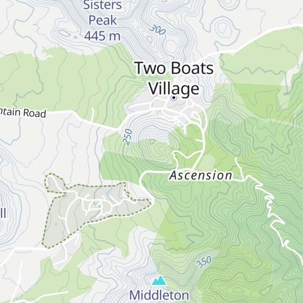 Map of Traveller's Hill