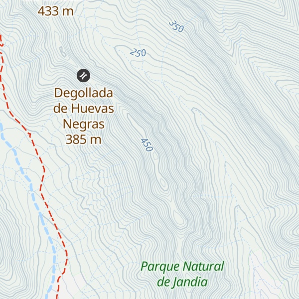 Map of Cuchillo del Ciervo