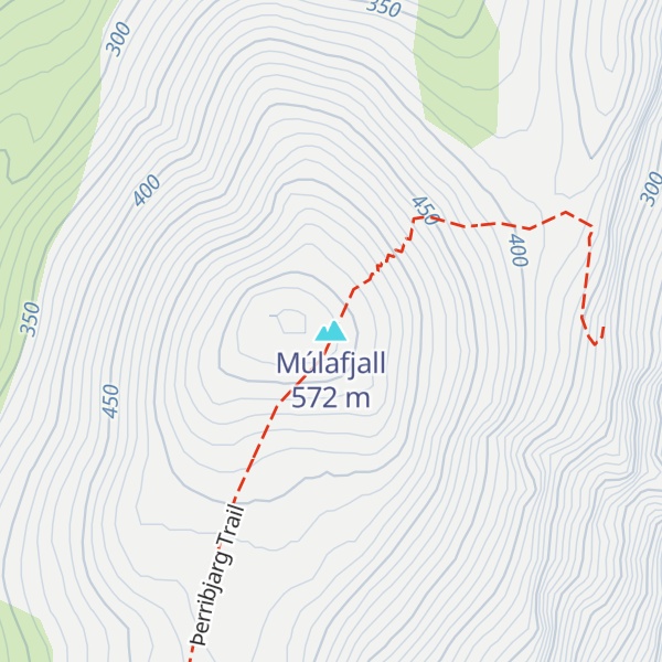 Map of Múlafjall