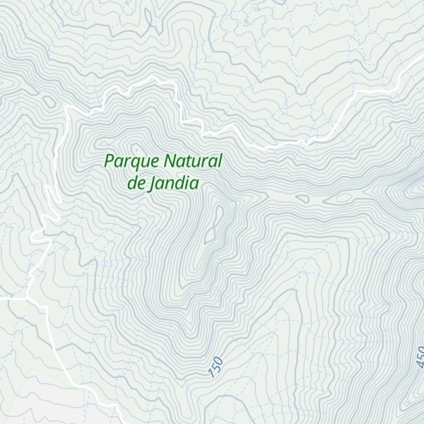 Map of Sierra de Licanejo