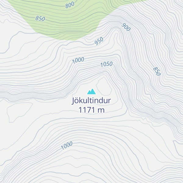 Map of Jökultindur