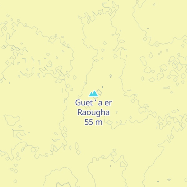 Map of Guet ’ a er Raougha